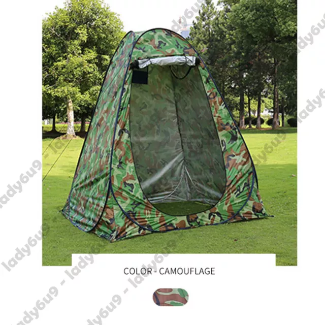 Pop Up Shower Tent Privacy Ensuite Change Room Toilet Flip Out Camping 3