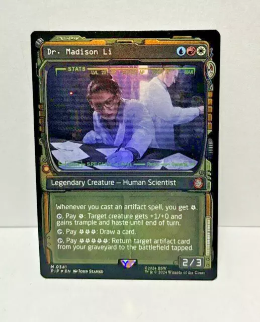 Mtg Dr. Madison Li 341 Showcase Nm - Magic Fallout Foil