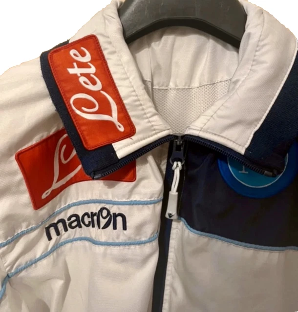 GIACCA TUTA SSC Calcio Napoli Lete Macron 2013 2014 EUR 40 00