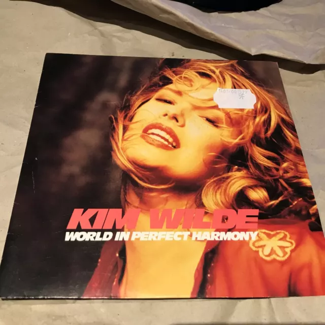 KIM WILDE- World In Perfect Harmony(1990)7" FRENCH VINYL EX-/EX-