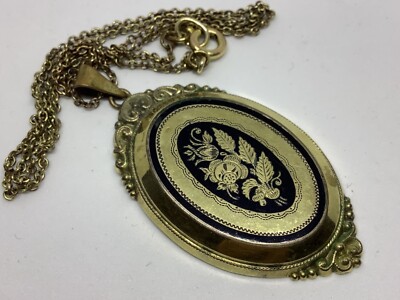 Accessoires Sleutelhangers & Keycords Ritshangers Biedermeier  Anhänger Onyx Schaumgold 