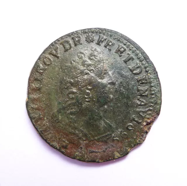 LOUIS XIV liard de France 1699 &