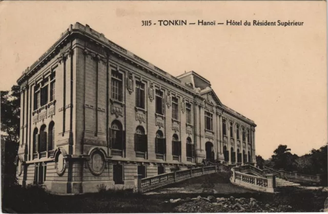 CPA AK VIETNAM HANOI Hotel du Resident Superior INDOCHINA (1222656)