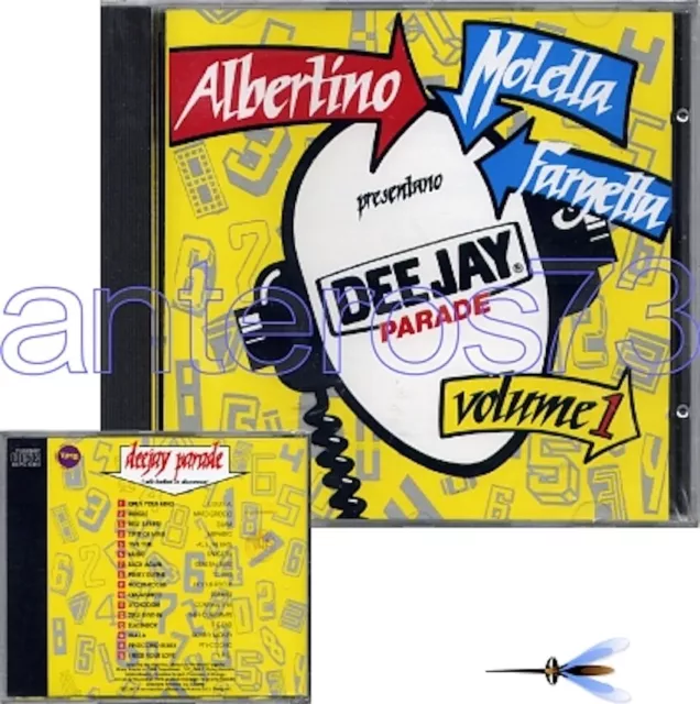 DEEJAY PARADE VOLUME 1 RARO CD fuori catalogo - ALBERTINO MOLELLA FARGETTA