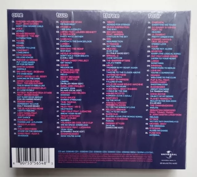 Complete Clubland - 4 x CD 2014 NEW & SEALED 2