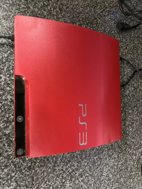 Sony Playstation 3 (PS3) Scarlet Red LIMITED EDITION – RetroPixl