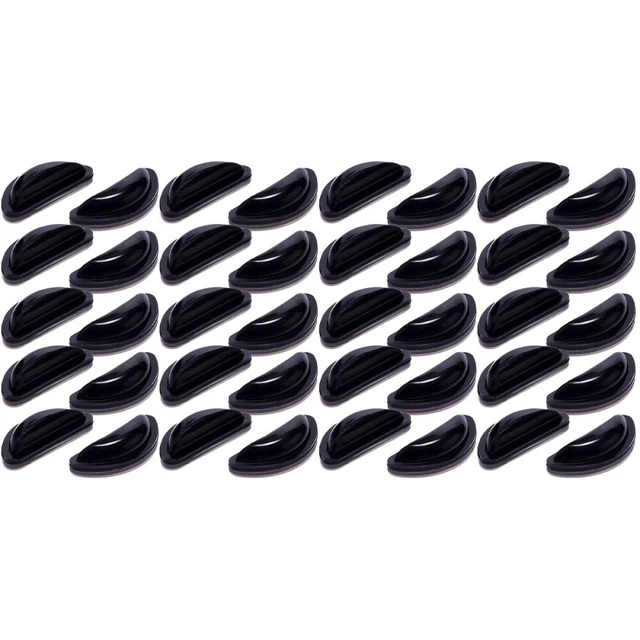 20 paia di cuscinetti per occhiali rialzati occhiali naselli occhiali supporto naso
