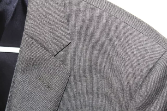 J Crew Ludlow Suit Jacket And Vest Tollegno Stretch Wool Fabric Grey 38 S 3