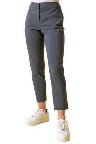 Lunghezza Intera Tasca Pantaloni Elasticizzati - Donna Dusk Moda Donna