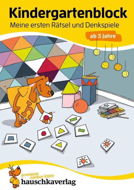 Kindergartenblock ab 3 Jahre - Meine ersten Rätsel und Denkspiele | Ulrike Maier