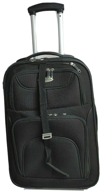 Samsonite Silhouette Carry On Suitcase Luggage Rolling Expandable Wheeled  Black