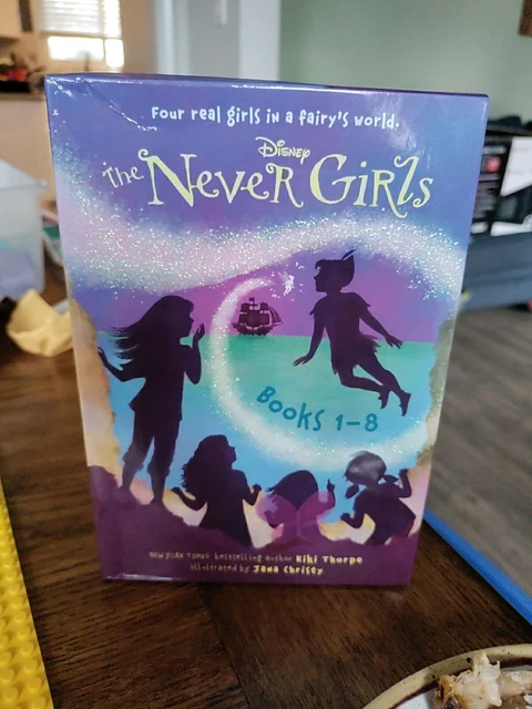Disney The Never Girls LOT OF 8 Box Set very good condition