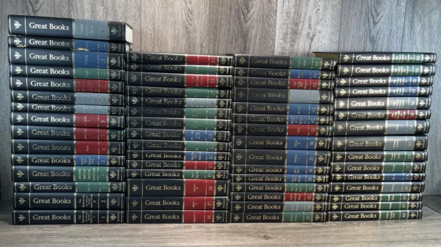 Britannica GREAT BOOKS OF THE WESTERN WORLD Complete 60 Set 1991 *READ DESC* 2