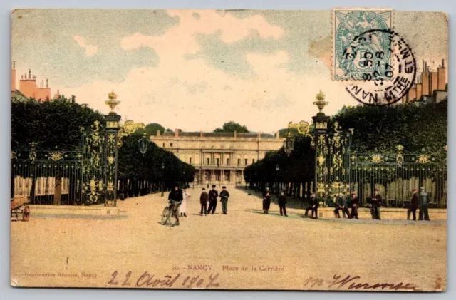 Postcard Nancy - Place De La Carriere / Quarry Square VTG c1900   F16