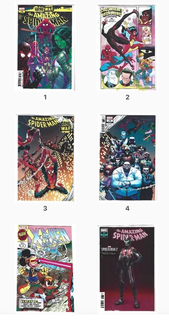 Amazing Spider-Man #39 (2023)  GANG WAR KICKS OFF HERE!  COVER CHOICE  MARVEL NM