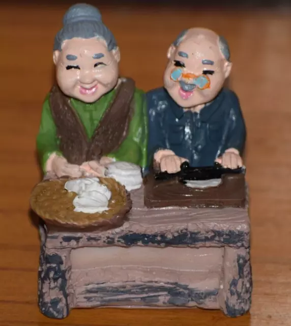 Abuelos de cocina Figura en miniatura II Decoración de mesa II Artículos en...