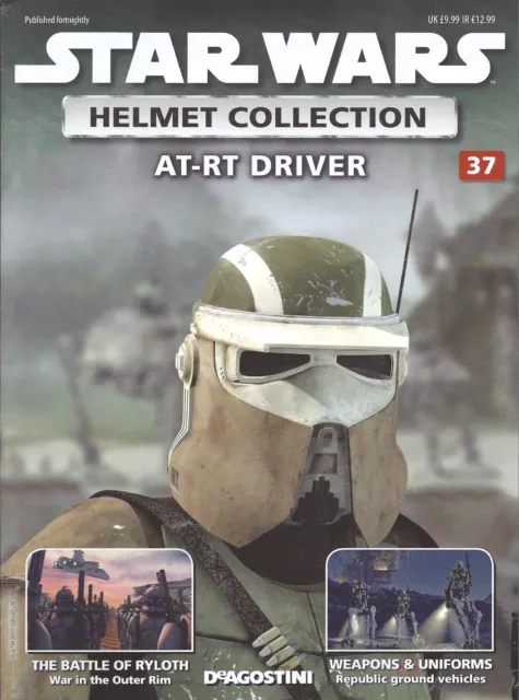 Star Wars Helmet Collection Issue 37 AT-RT Driver Deagostini with Magazine 2