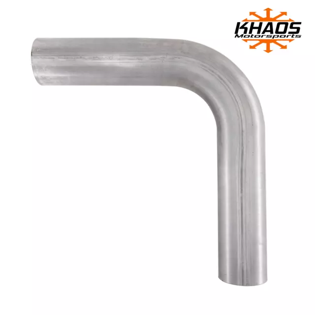 3.5" 90 Degree Exhaust Elbow Mandrel Bend Aluminized Steel 16ga