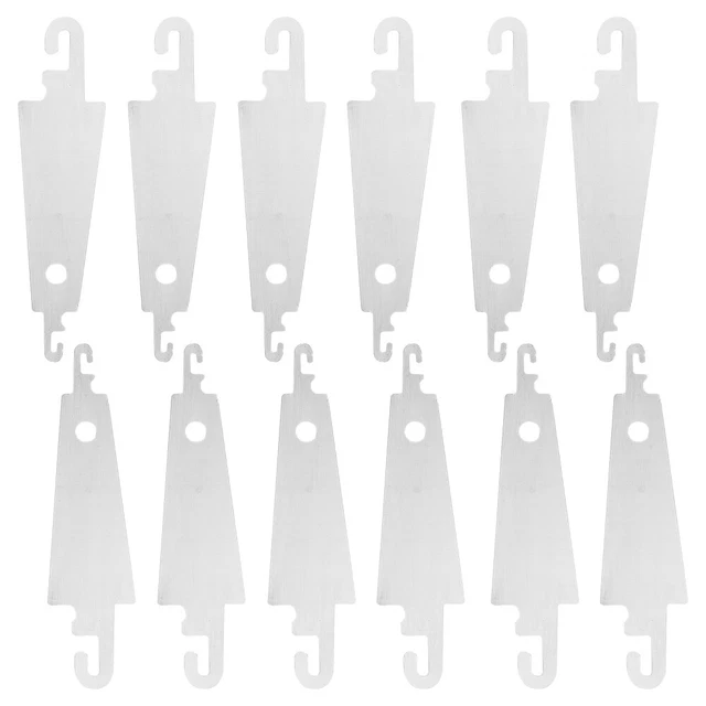100 Acier Inoxydable Hameau D' aiguille Filetage Broderie Croix Croix Aiguille F