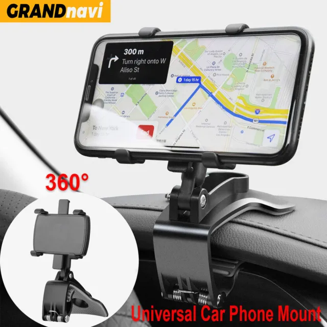 Universal Car Phone Mount 360 Degree Rotation Dashboard Cell Phone Holder