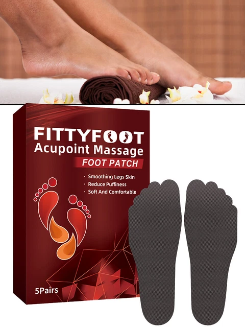 5pairs Fittyfoot Acupoint Massage Foot Patch Varicose Veins Spider Veins D 3