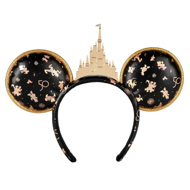Disney Parks 50th Anniversary Grand Finale Minnie Mouse Ears Exclusive Headband