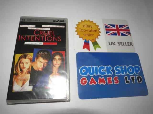 Cruel Intentions Rare UMD Movie for PSP Region 2 new sealed