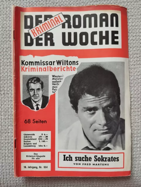 Fred Martens  - Kommissar Wiltons Kriminalberichte: Ich suche Sokrates (HEFT)