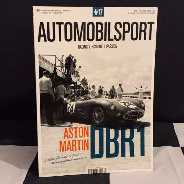 Automobilsport Magazine Issue 17 Jul-Sep 2018 Aston Martin Dbr1 Le Mans 1959 Amr