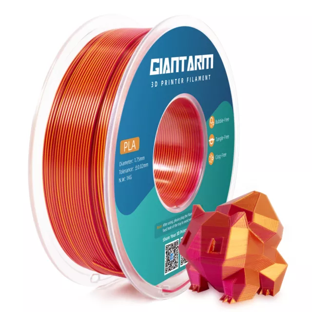 G3D PRO® PLA TRANSLUCIDE MULTI Filament 3D 0,8kg SAISONS1.75mm