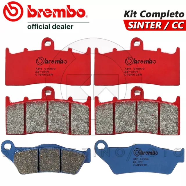 Pastiglie Freno Brembo Sinter Anteriori + Posteriori Bmw R 1150 R 2001 2002