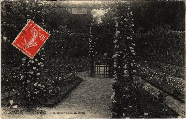 CPA AK L'Hay-les-Roses Interieur de la Roseraie FRANCE (1282632)