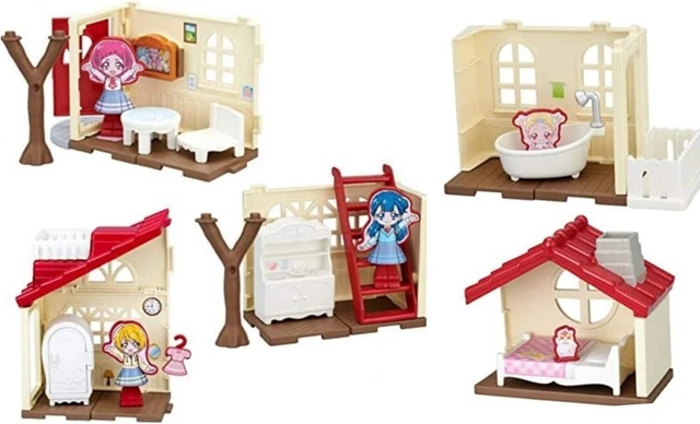 Hugtto! Rather Cure City 3-Story Home All 5 Types Complete Set Comp Hugtto! Rather Cure City 3-Story Home All 5 Types Complete Set Comp
