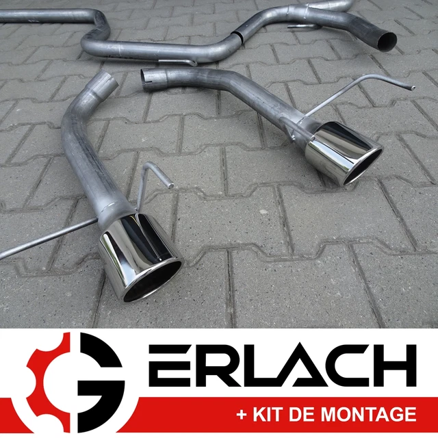 Ligne D’échappement Sport Duplex Pour ALFA ROMEO 159 1.9/2.0/2.4 JTDM (2005-2011) – Homologation E