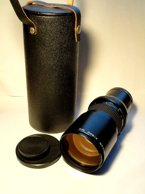 SERVICED Carl Zeiss Jena Prakticar MC 4/300 - MINT Condition (Sonnar) PB 4 300mm