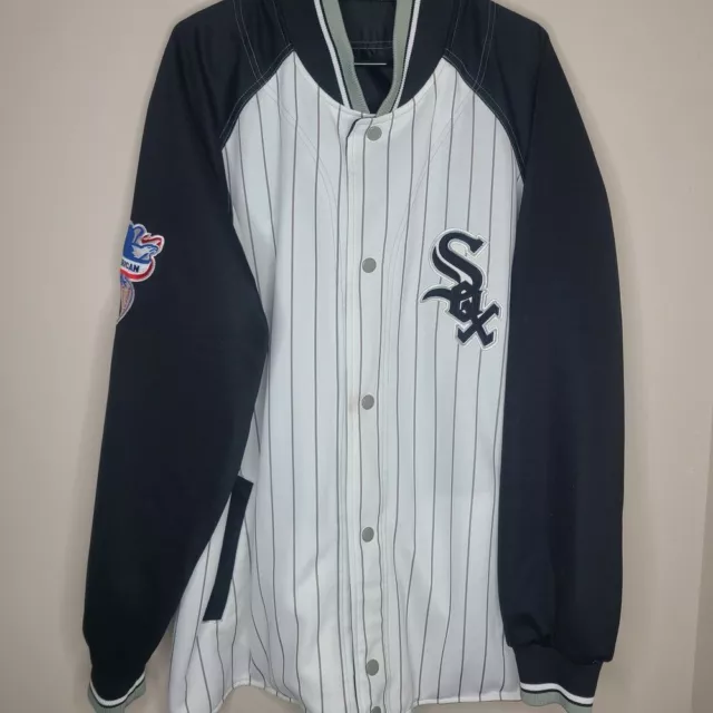 Chaqueta reversible de los Medias Blancas de Chicago MLB talla XL