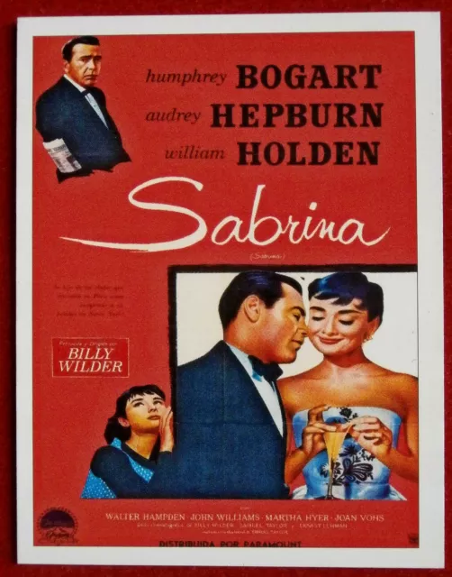 AUDREY HEPBURN - Card # 02 - from Movie Idols Set - SABRINA