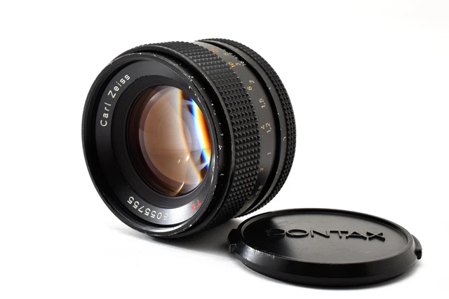 CONTAX PLANAR T* 50mm F1.4 AEJ Standard Manual Focus Lens from