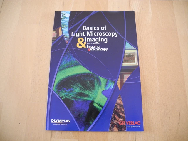 OLYMPUS MICROSCOPE BASICS of Light Microscopy Brochure Brochure £7.31 ...