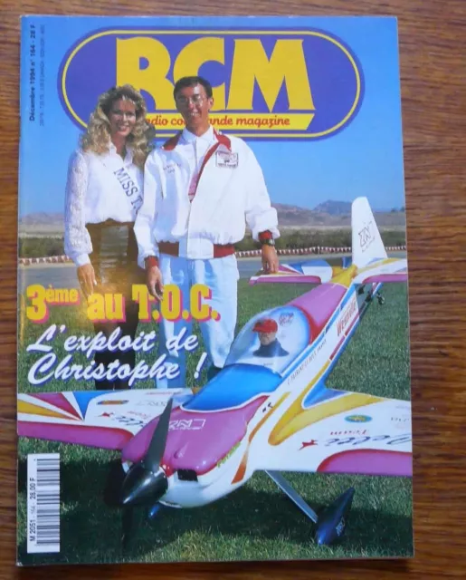 Aéromodelisme R C M RADIO COMMANDE MAGAZINE n°164 Plan encarté Piccolo électriqu