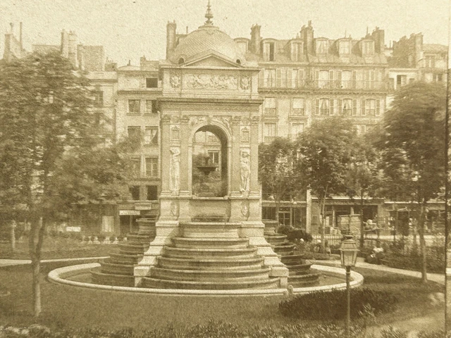 Photo Stéréoscopique Ancienne - Tombeau De La Reine, Alger - Tirage Albuminé
