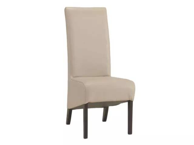 Design Lehnstuhl Sessel Holz Leder Polster Esszimmer Textil Gastro Stuhl Stühle