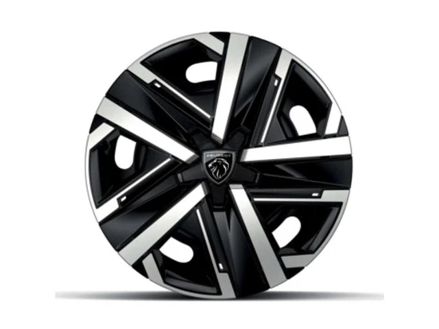 Enjoliveur Peugeot 16 Pouces - Occasion Avec Traces De Choc (coup De Trottoir)