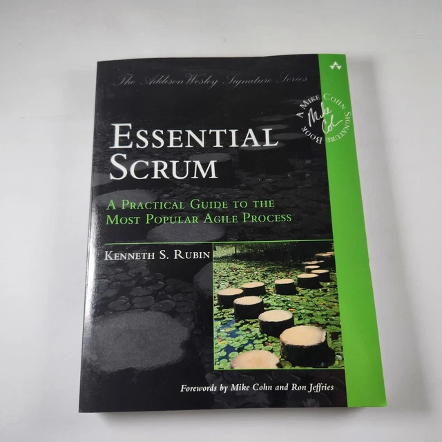 Essential scrum paperback software engineering agile book by kenneth s