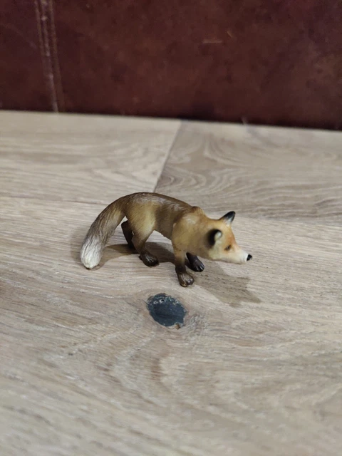Schleich RED FOX Adult Animal figures 2004 Retired 14338 3"