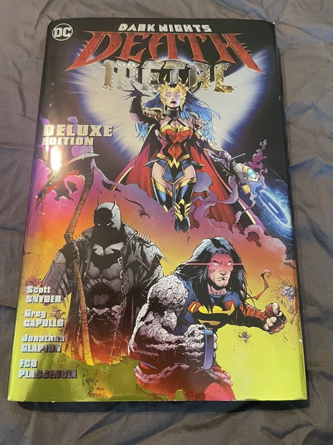 Dark Nights: Death Metal: Deluxe Edition (DC Comics, June 2021) HC Graphic Novel Dark Nights: Death Metal: Deluxe Edition (DC Comics, June 2021) HC Graphic Novel