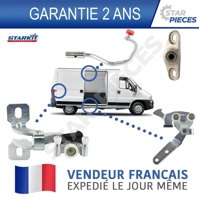Roulette Porte Coulissante Haute Pour Boxer, Ducato, Jumper (2006+) - Guide Supérieur Droite