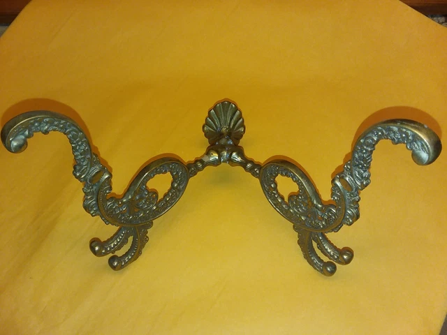 Brass Coat and Hat hook - Hall tree - Vintage Antique