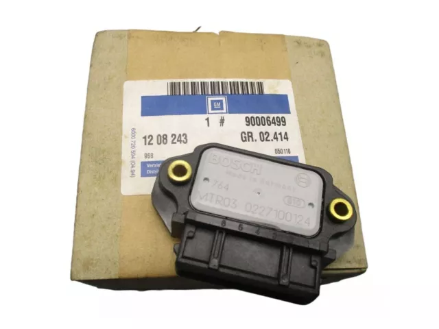 GM Unidad de Control Encendido 90006499 para Opel Ascona, Corsa, Omega, Senator