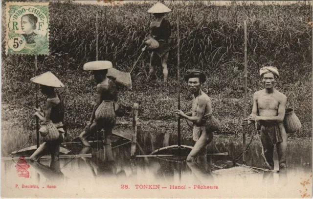 CPA AK Tonkin Pecheurs VIETNAM-INDOCHINA (1105893)